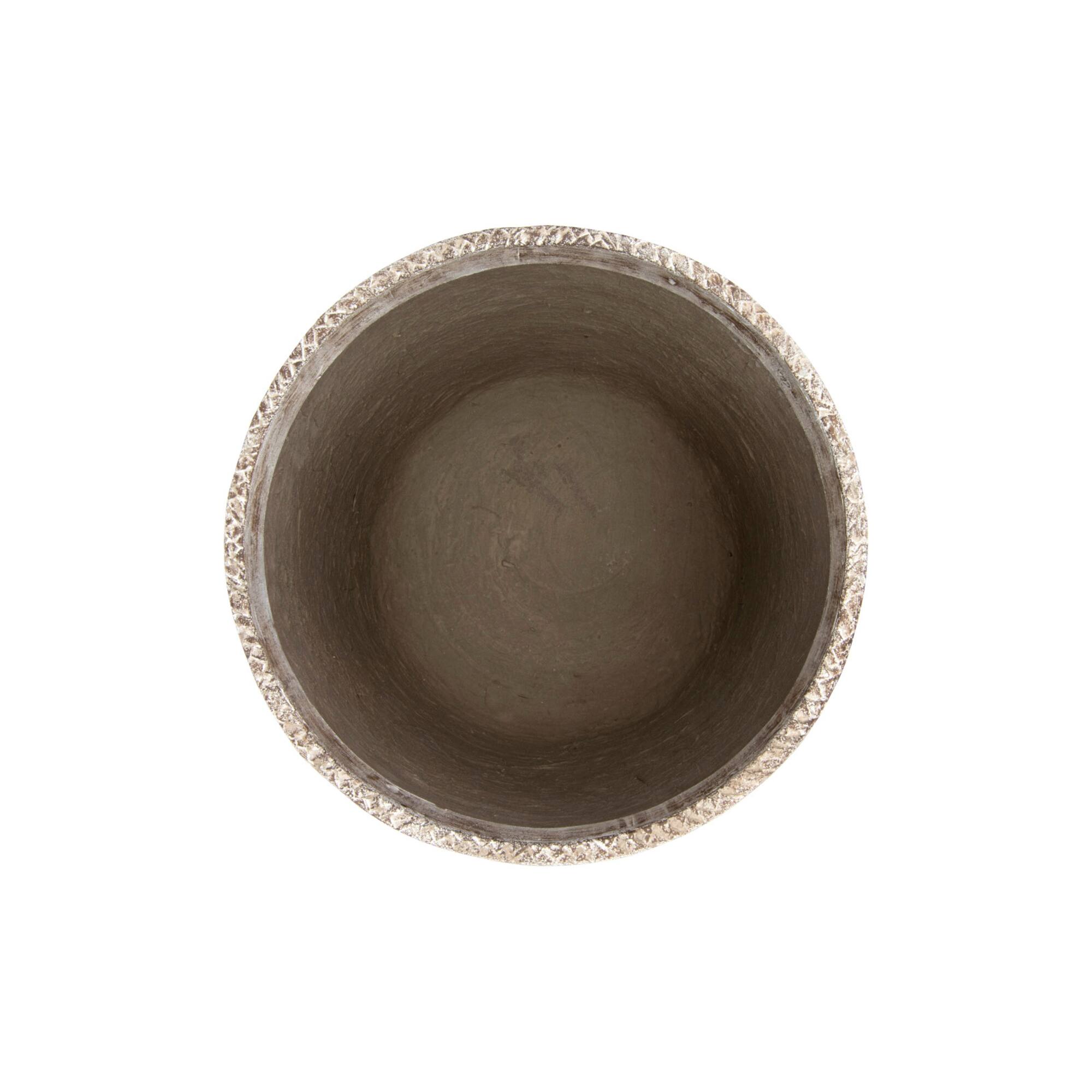 Hello Honey® Gray Cement Planter with Removable Wood Legs Set